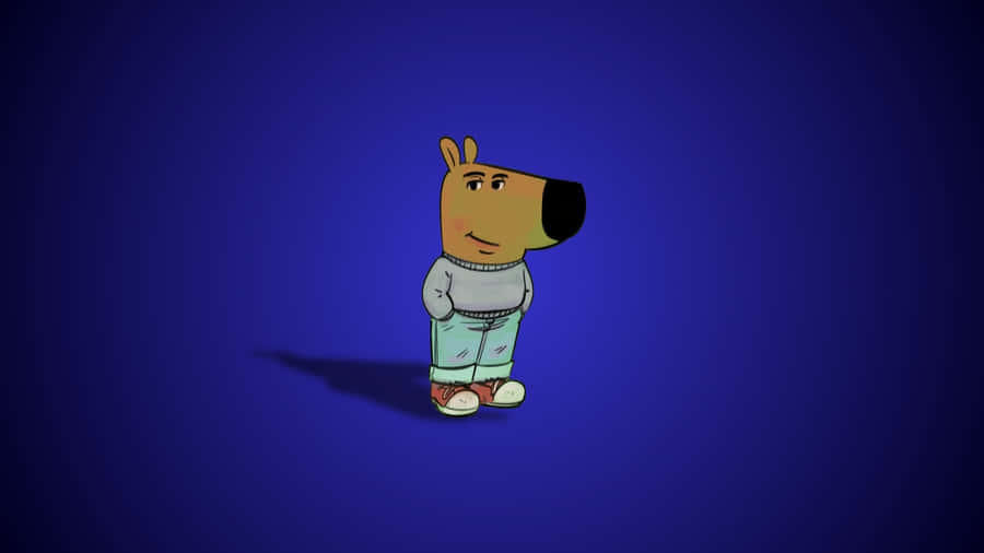 Chill Guy Animated Character Wallpaper