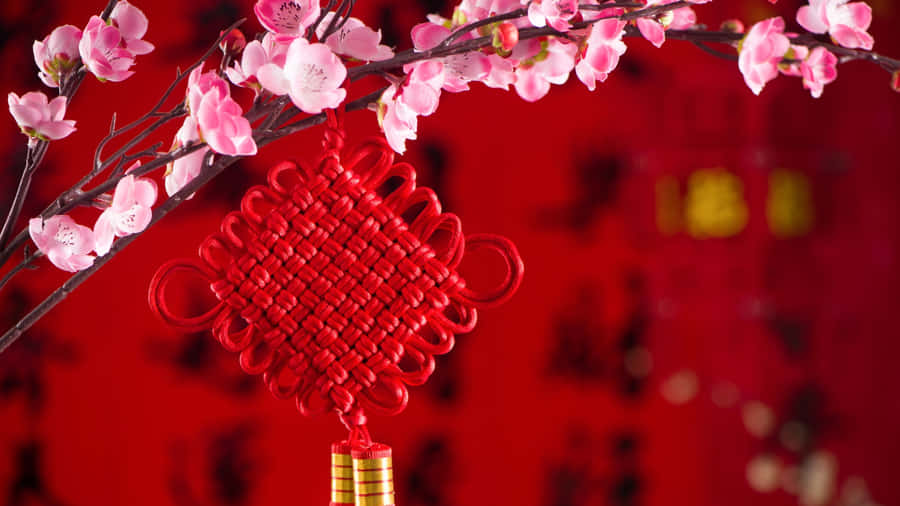 Chinese Knot Decoration Wallpaper