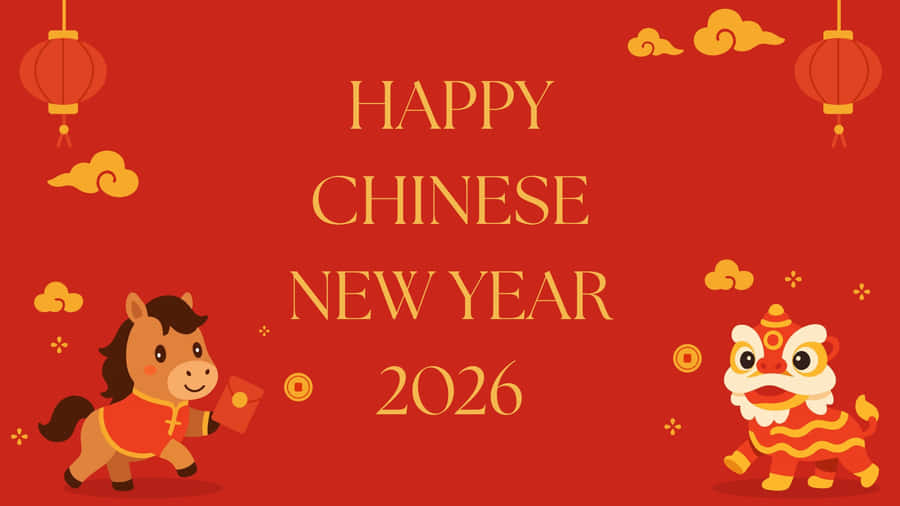Chinese New Year 2026 Celebration Wallpaper