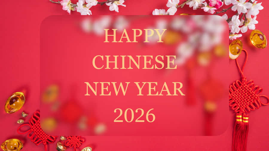 Chinese New Year 2026 Celebration Wallpaper