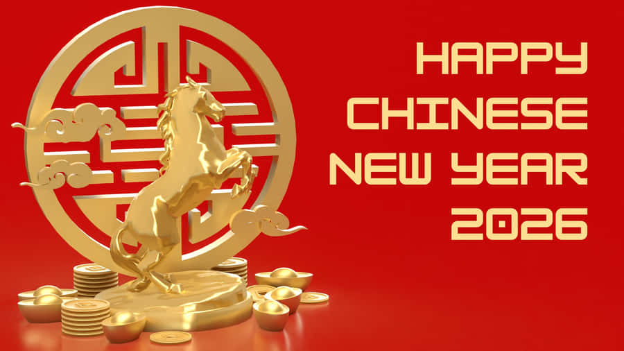 Chinese New Year 2026 Celebration Wallpaper