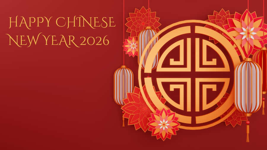 Chinese New Year 2026 Celebration Wallpaper