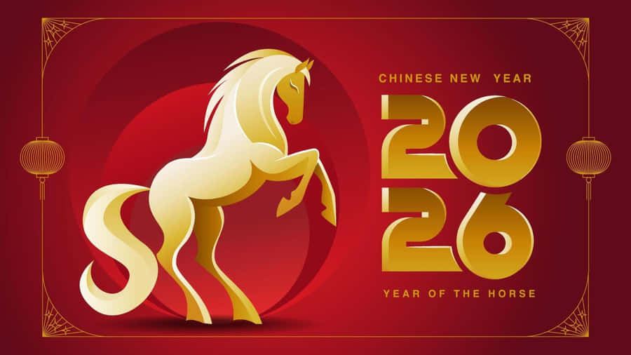 Chinese New Year 2026 Celebration Wallpaper