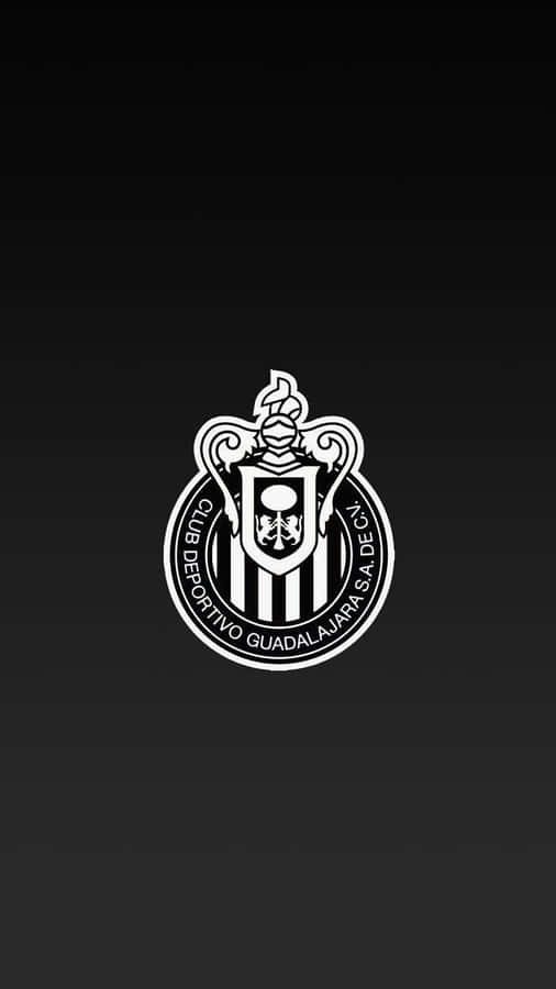 Chivas Guadalajara Logo Black Background Wallpaper