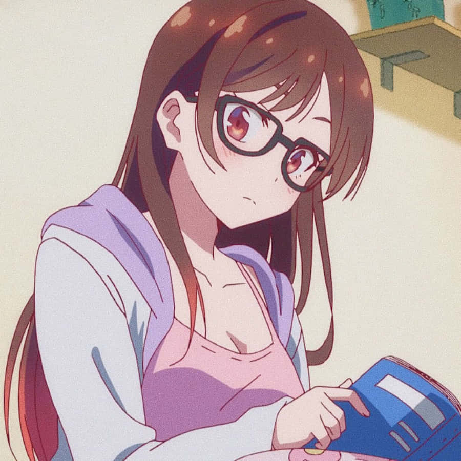 Chizuru Maihara Striking A Pose In A Stunning Close-up Shot Wallpaper