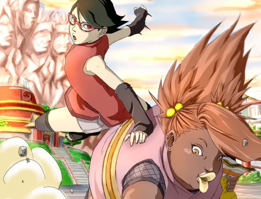 Chocho Akimichi, The Determined Young Ninja Wallpaper