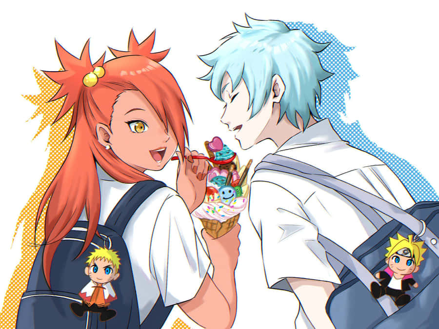 Chocho Akimichi Unleashing Her Powers Wallpaper