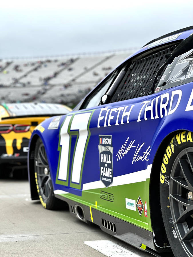 Chris Buescher Track Close-up Wallpaper