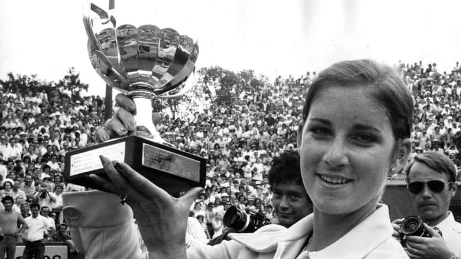 Chris Evert In 1974 Wallpaper