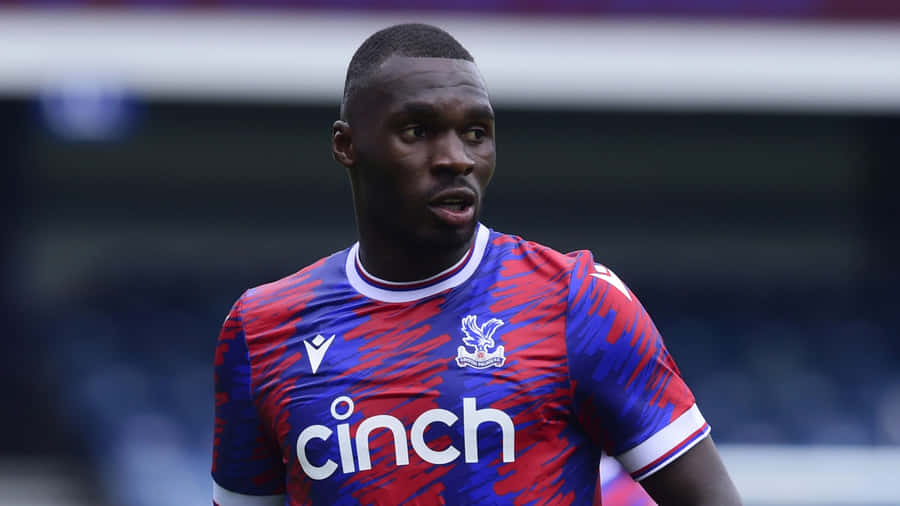 Christian Benteke Looks On During Game Wallpaper