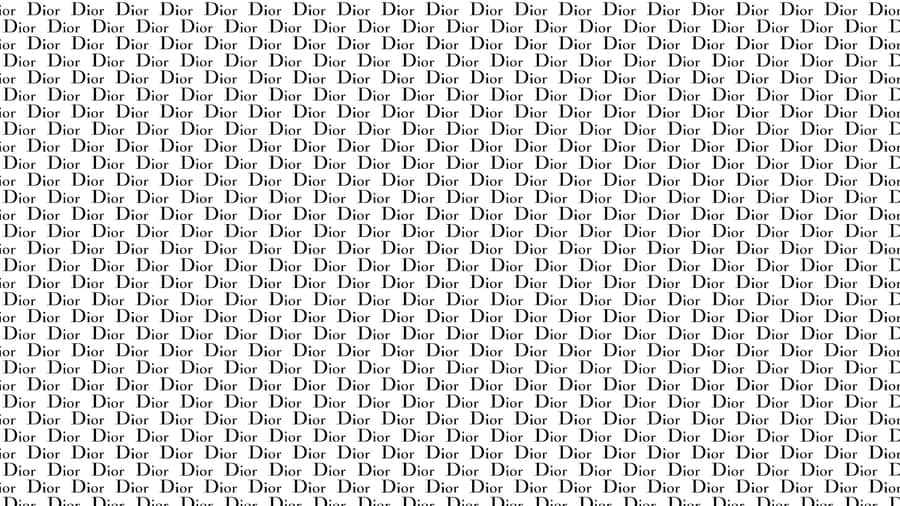 Christian Dior Pattern Background Wallpaper