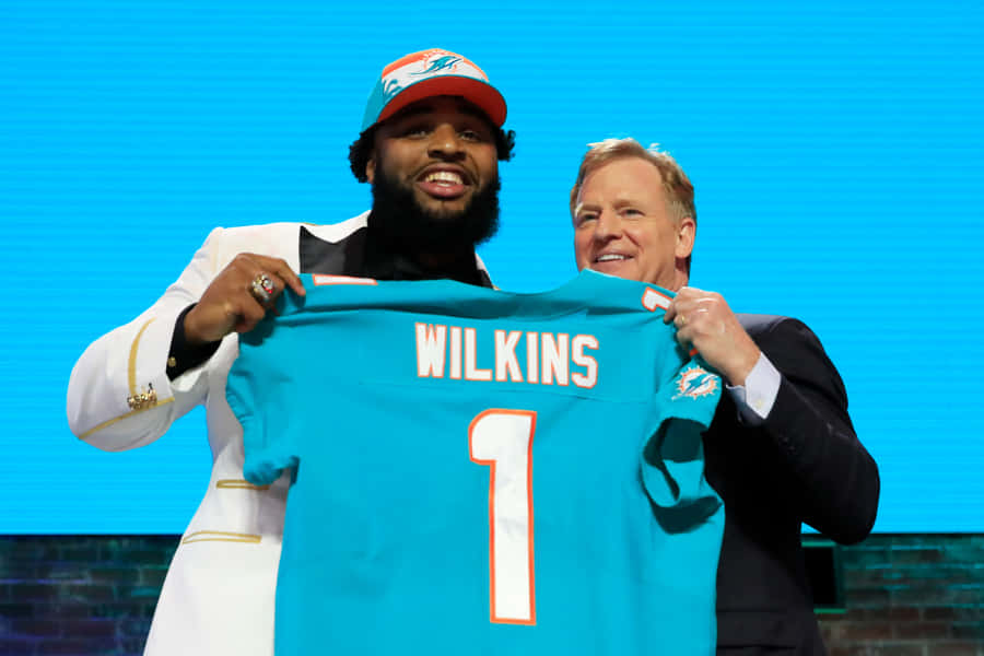 Christian Wilkins Draft Day Jersey Reveal Wallpaper