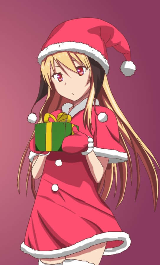 Christmas Anime Pfp Of Shiina Wallpaper