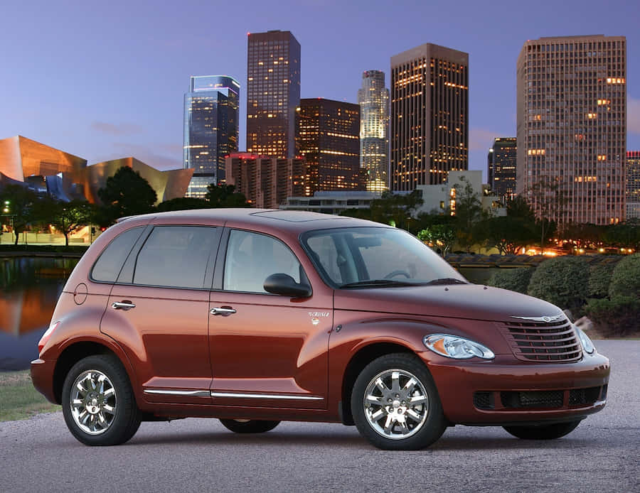Chrysler Pt Cruiser In Stunning Urban Landscape Wallpaper