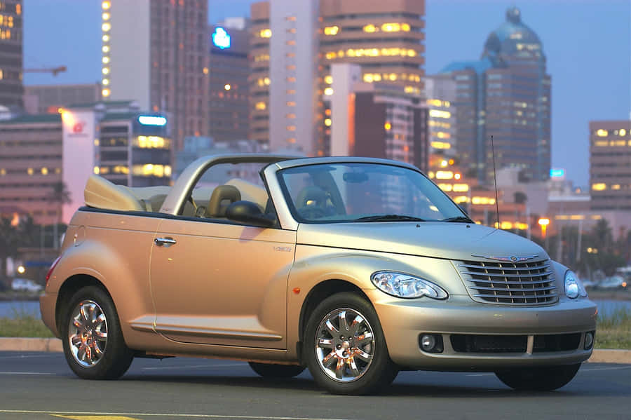 Chrysler Pt Cruiser In Vibrant City Wallpaper