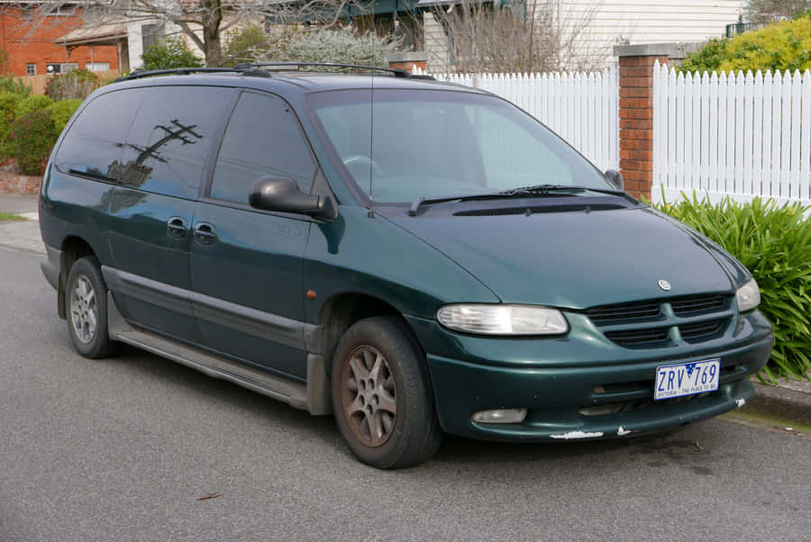 Chrysler Voyager - A Luxurious Family Minivan Wallpaper