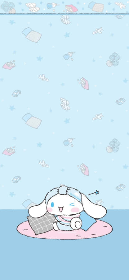Cinnamoroll Phone: Stay Connected To Your Loved Ones Wallpaper