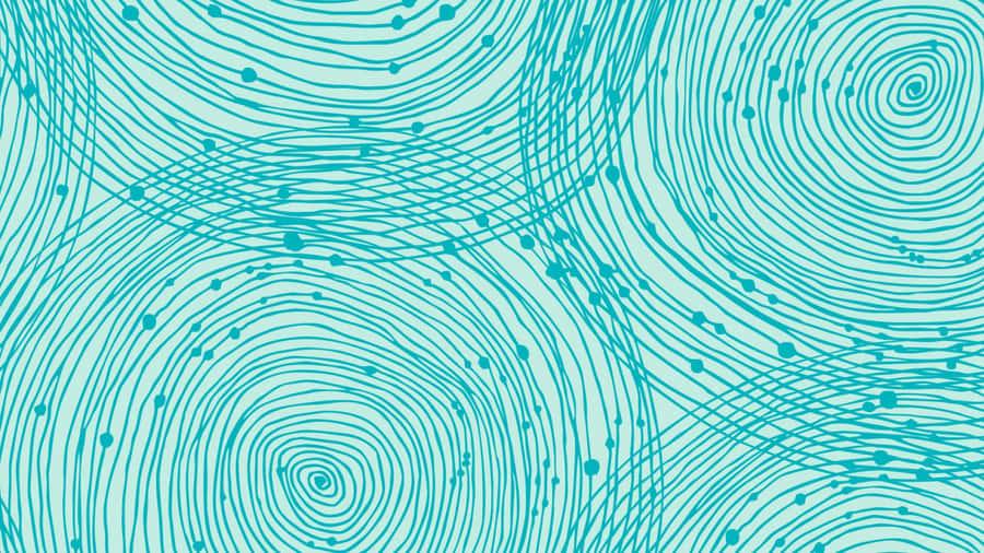 Circular Gregarious Pattern Wallpaper