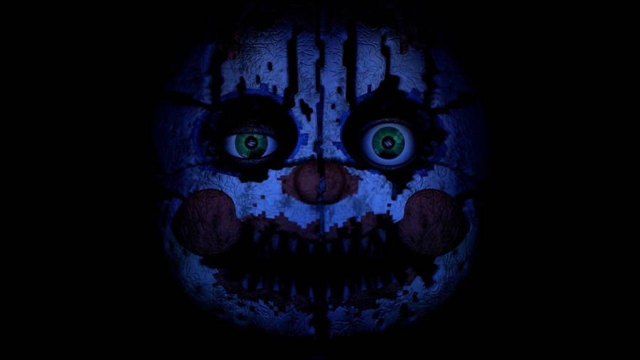 Circus Baby Creepy Face Wallpaper