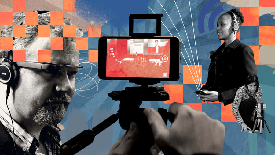 Citizens Of A Modern World - Journalism Wallpaper