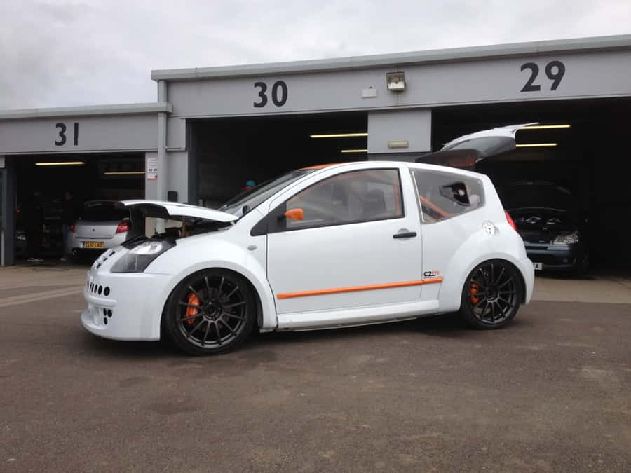 Citroen C2 Super1600 Rally Car Wallpaper