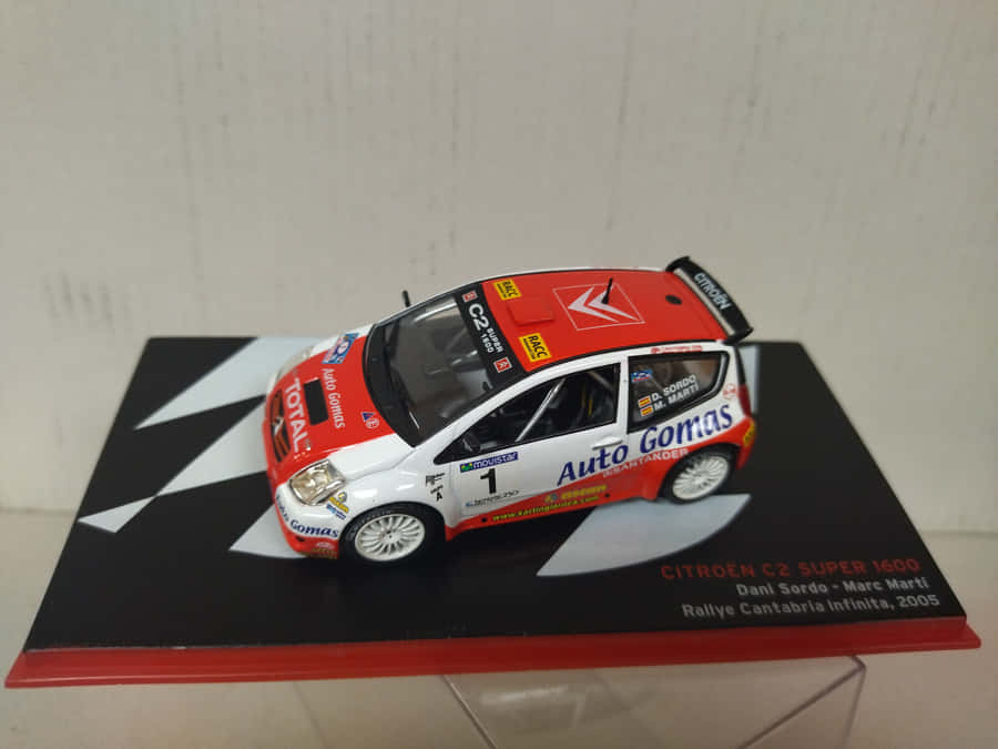 Citroen C2 Super1600 Rally Model Wallpaper