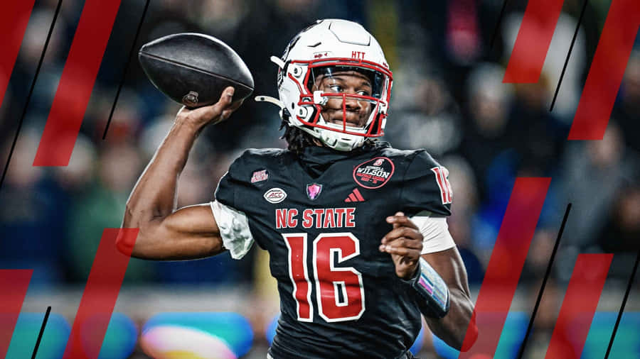 Cj Bailey Football Action Wallpaper