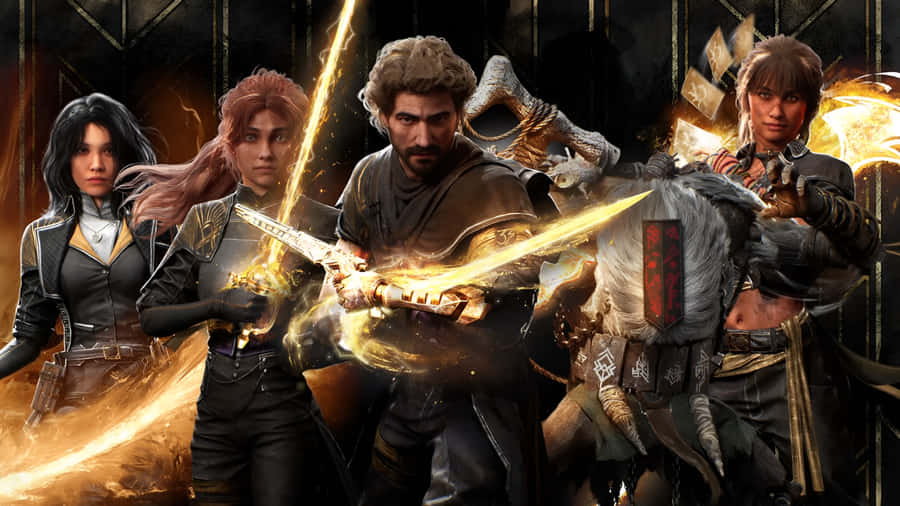 Clair Obscur Expedition 33 Characters Wallpaper