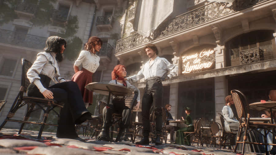 Clair Obscur Expedition 33 Scene Wallpaper