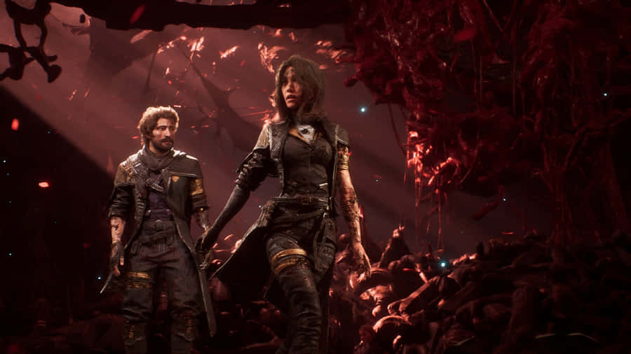 Clair Obscur Expedition 33 Team Wallpaper