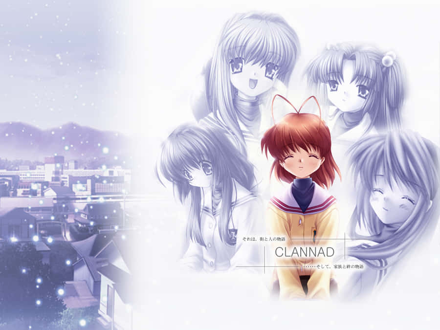 Clannad Characters Montage Wallpaper