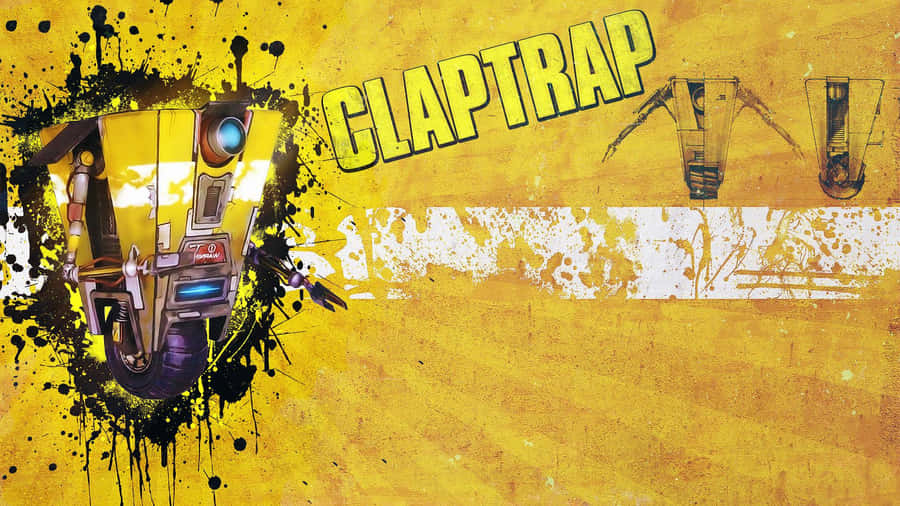Claptrap Borderlands Artwork Wallpaper