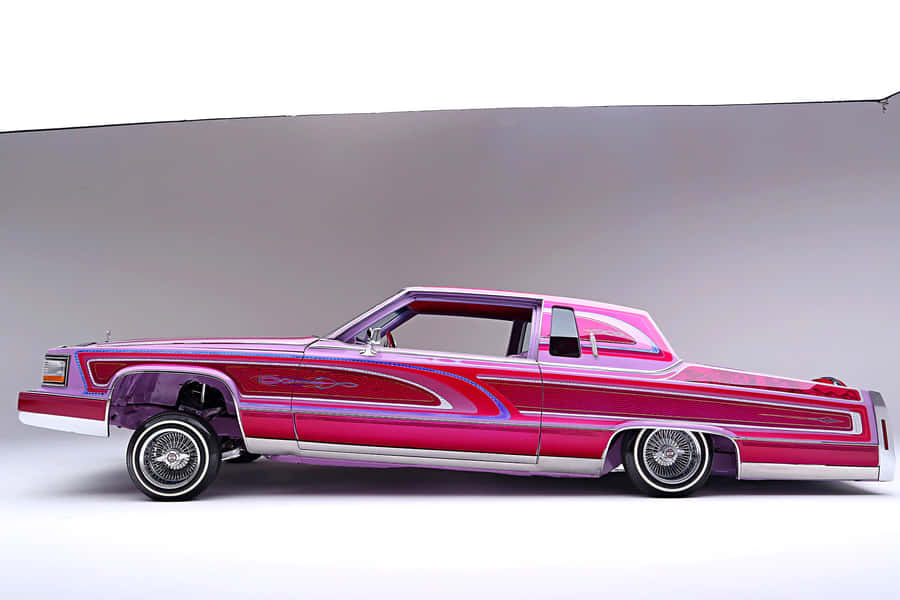 Classic Cadillac Fleetwood In Pristine Condition Wallpaper