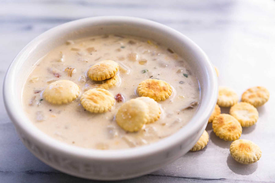 Classic Clam Chowder Wallpaper