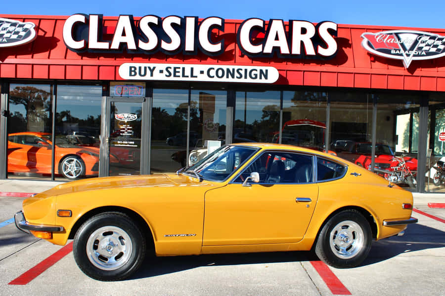 Classic Datsun 240z In Pristine Condition Wallpaper