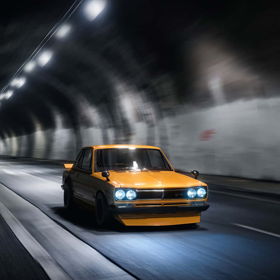 Classic Datsun 510 In All Its Glory Wallpaper