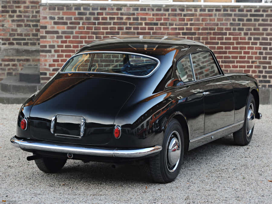 Classic Lancia Aurelia B20 G T Rear View Wallpaper