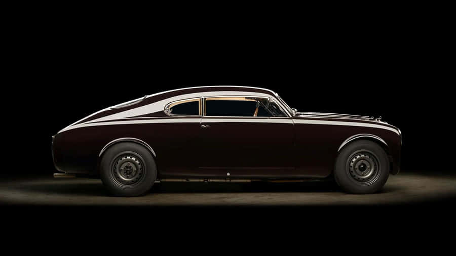 Classic Lancia Aurelia Side Profile Wallpaper