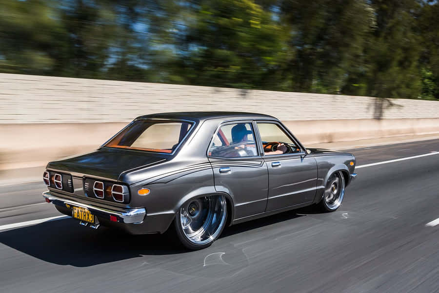 Classic Mazda Rx-3 In Full Glory Wallpaper