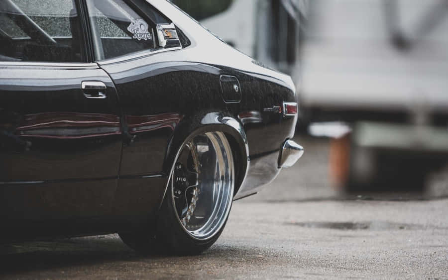Classic Mazda Rx-3 In Pristine Condition Wallpaper
