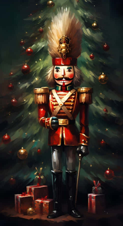 Classic Nutcracker Soldier Wallpaper