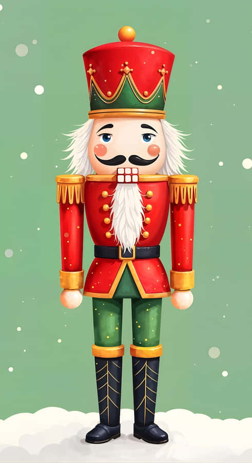 Classic Nutcracker Soldier Wallpaper
