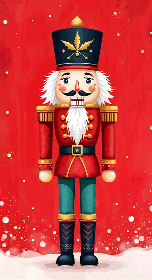 Classic Nutcracker Soldier Wallpaper