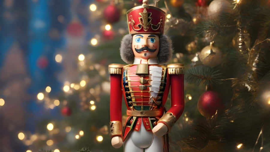 Classic Nutcracker Soldier Wallpaper