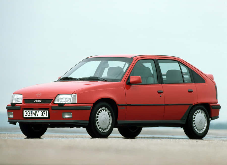 Classic Opel Kadett Car In Mint Condition Wallpaper