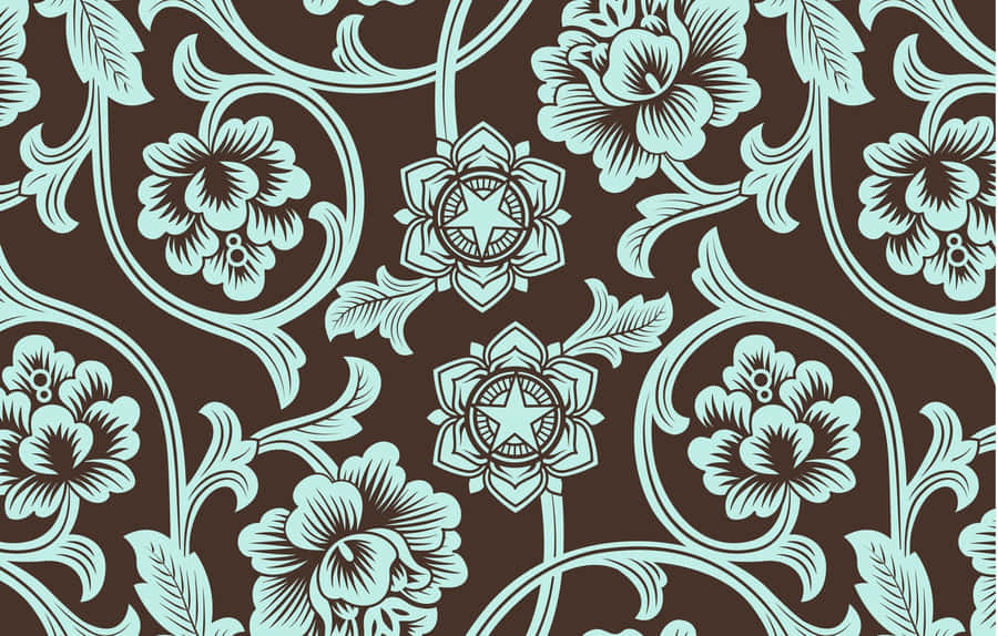 Classic Retro Car On Scenic Road Wallpaper