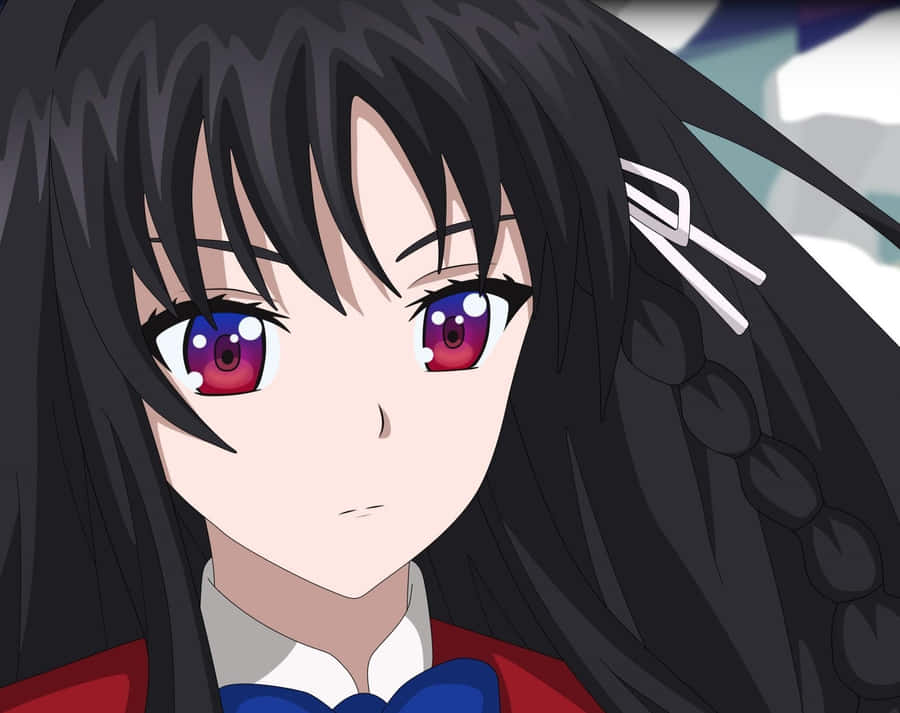 Classroom Of The Elite_ Anime Girl Close Up Wallpaper