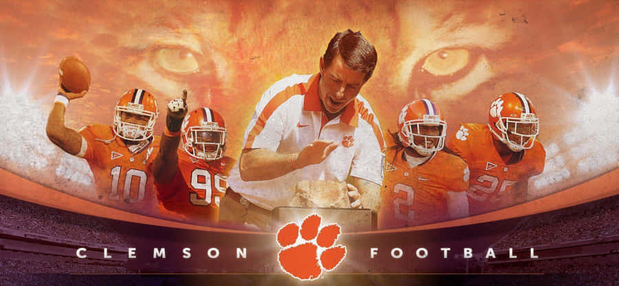 Clemson Tigers Football Coach Dabo Swinney Wallpaper