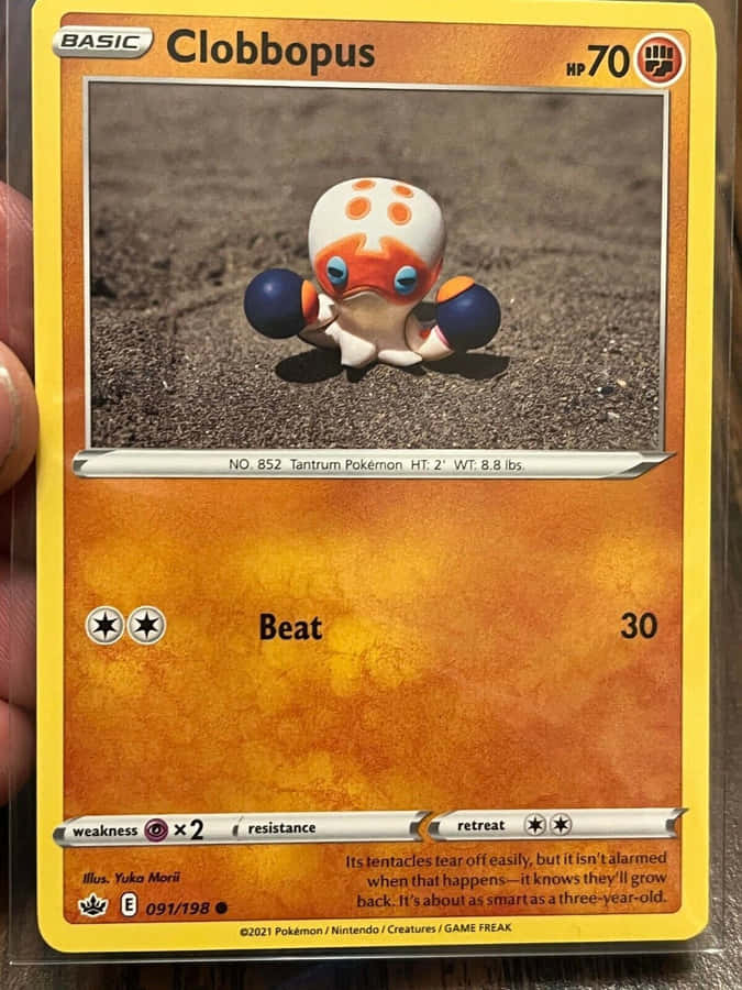 Clobbopus Beat Card Wallpaper