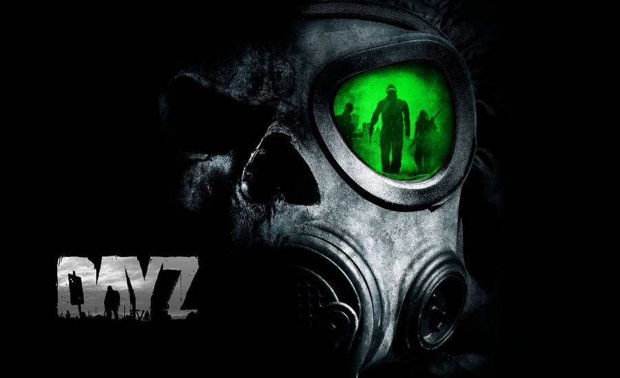 Close-up Gas Mask Dayz Desktop Wallpaper